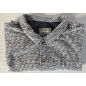 Carbon 2 Cobalt SS Gray Button Up Casual Camp Shirt‎ Sz XL